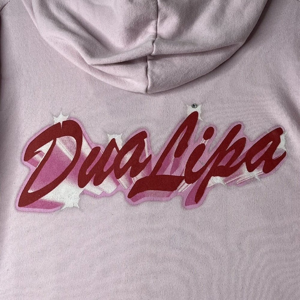 Dua Lipa Merch Full Zip Hoodie - Picture 9 of 10
